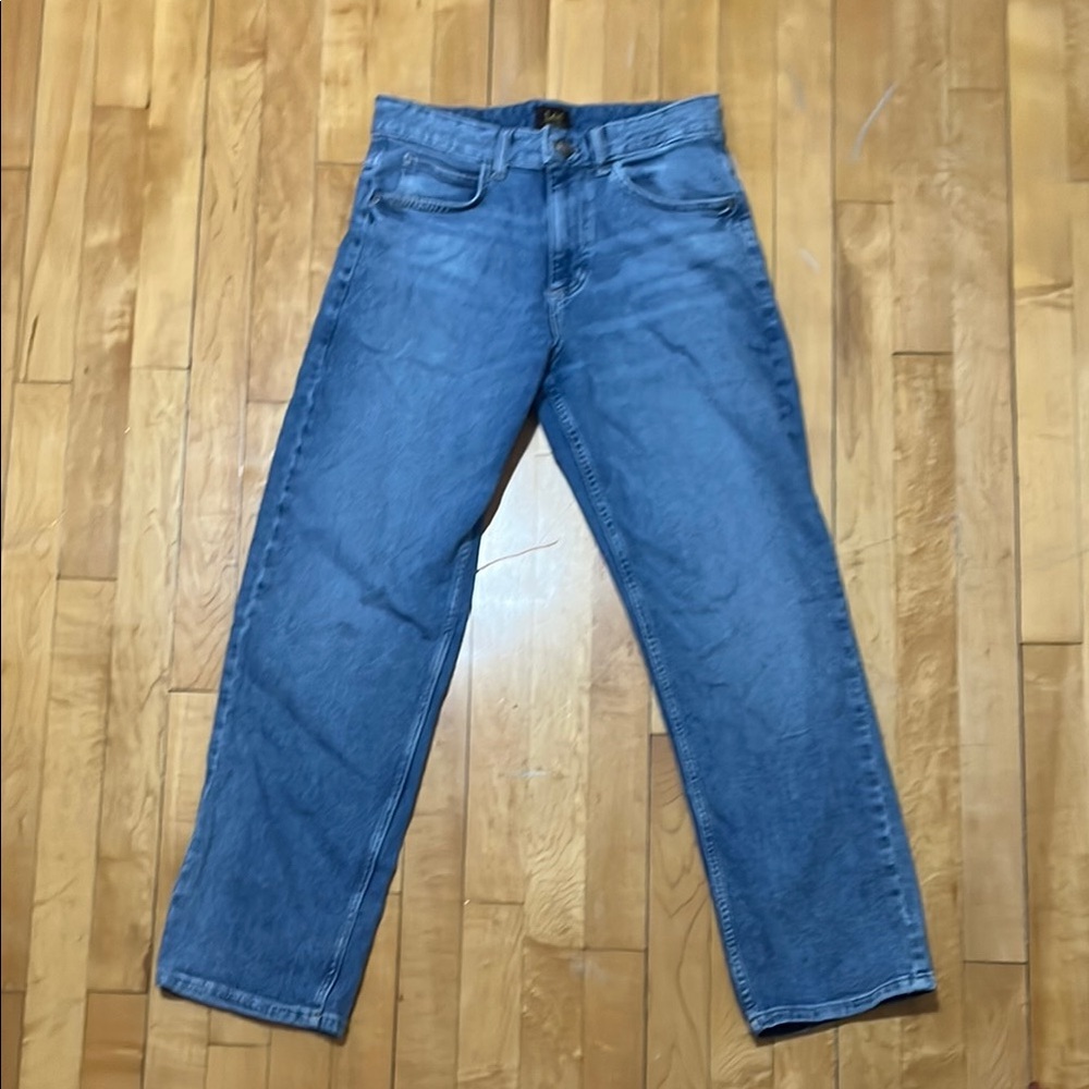 Lee Blue Straight Jeans Classic Fit